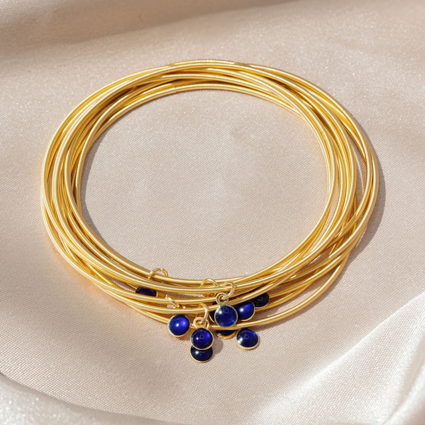 Enamel Disc Charm Set