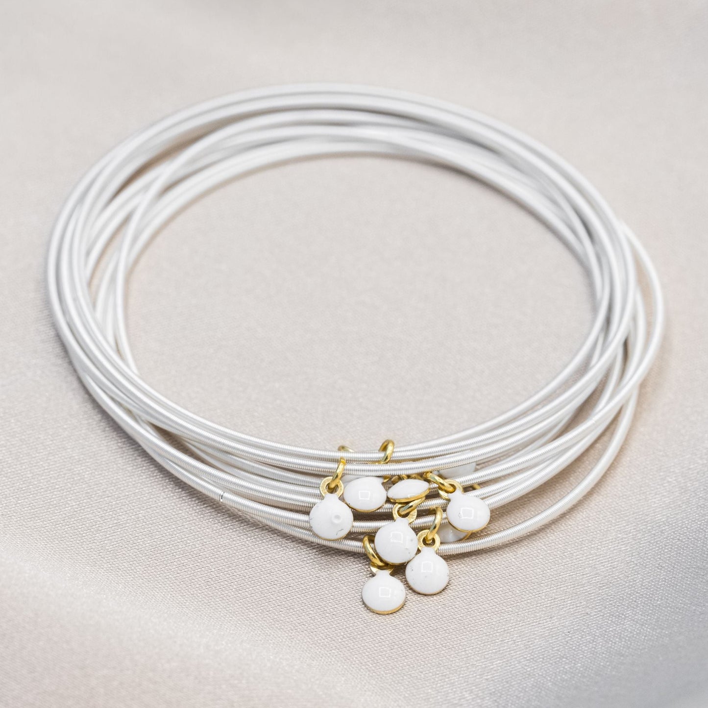 Enamel Disc Charm Set