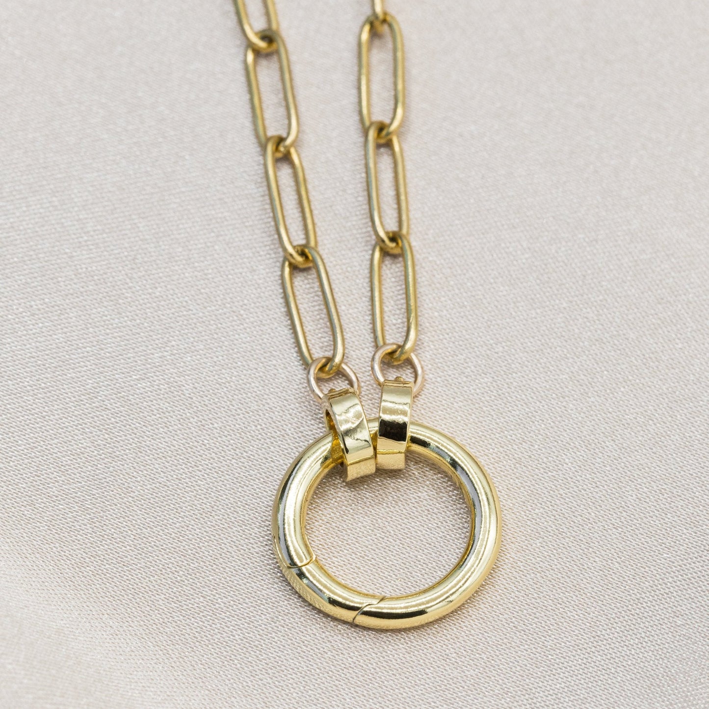 Gold Charm Necklace Chain