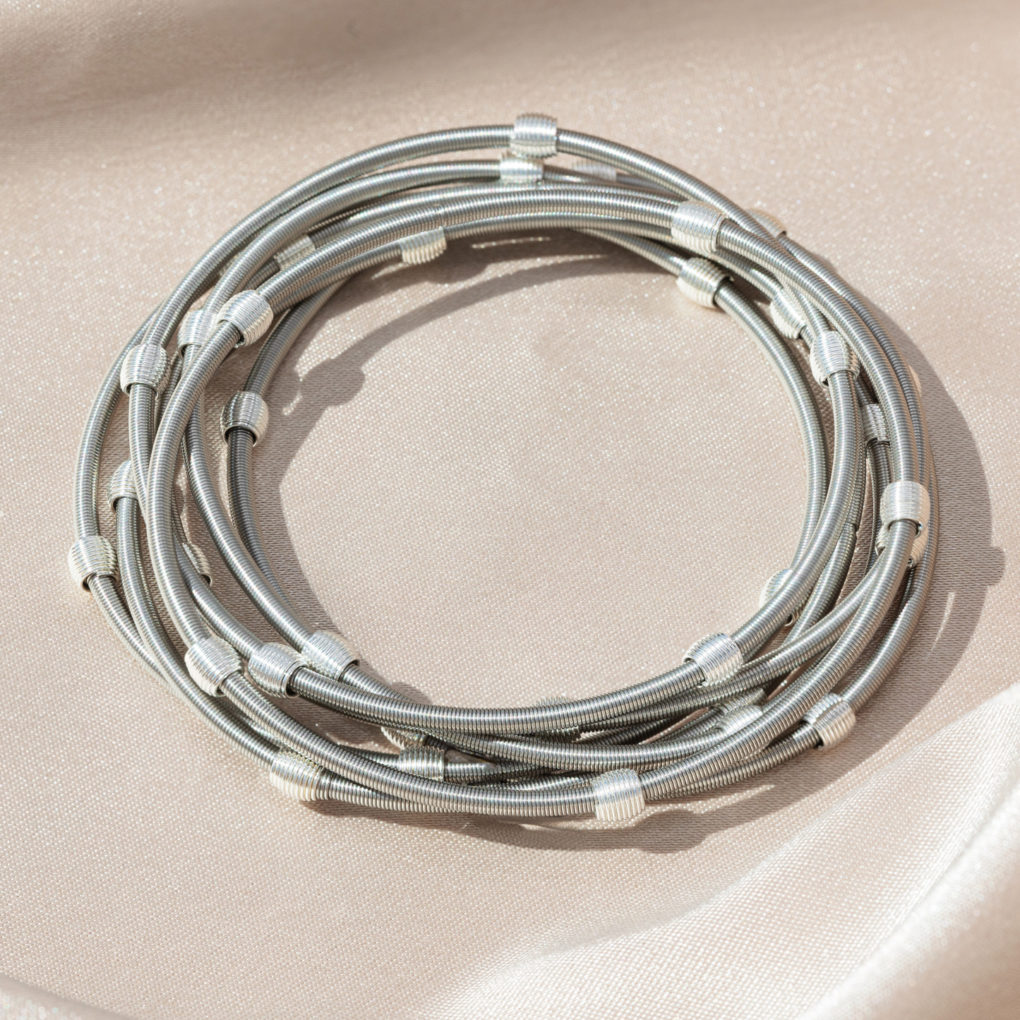 Stainless Steel  Beaded DIA Bracelets