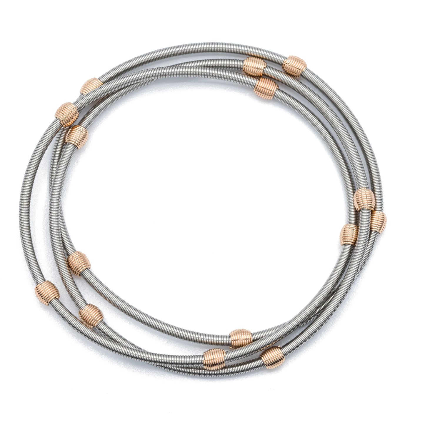 Stainless Steel  Beaded DIA Bracelets